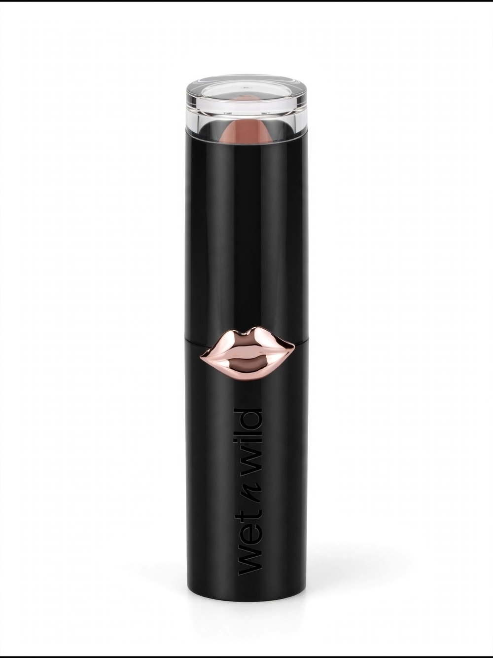 wet n wild Lipstick Stick in Nude Pink with Rose Gold Accent